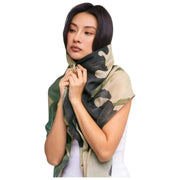 Powder Midnight Orchid Wrap Scarf - Vit