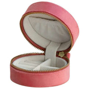 Powder Round Velvet Mouse Smyckeskrin - Rosa