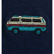 Revolution Bus Regular T-Shirt - Navy Melange