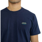 Revolution Bus Regular T-Shirt - Navy Melange