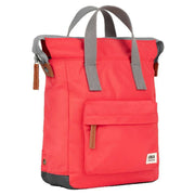 Roka Bantry B Small Recycled Nylon Backpack - Poppy Red