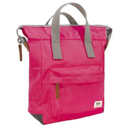 Roka Bantry B Small Recycled Nylon Backpack - Sparkling Cosmo Pink