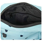 Roka Bond Recycled Canvas Crossbody Bag - Blå/Blå hjärtan