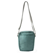 Roka Bond Recycled Canvas Crossbody Bag - Sage Blue