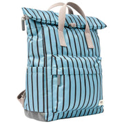 Roka Canfield B Medium Recycled Canvas Ryggsäck - Blue Stripe
