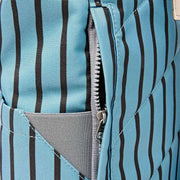 Roka Canfield B Medium Recycled Canvas Ryggsäck - Blue Stripe