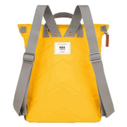 Roka Canfield B Medium Recycled Nylon Backpack - Saffron Yellow