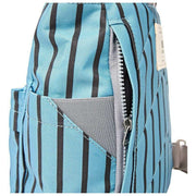 Roka Canfield B Liten Återvunnen Canvas Ryggsäck - Blue Stripe