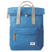 Roka Canfield B Small Recycled Nylon Backpack - Seaport Blue