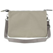 Roka Carnaby XL Recycled Canvas Crossbody Bag - Coriander Grey