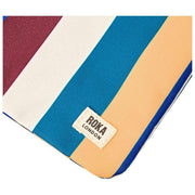 Roka Carnaby XL Återvunnen Canvas Crossbody-väska - Wide Stripe Multi-colour