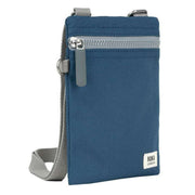 Roka Chelsea Sustainable Canvas Pocket Sling Bag - Deep Blue