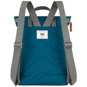 Roka Finchley A Medium Recycled Canvas Backpack - Sapphire Blue