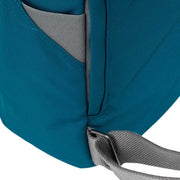 Roka Finchley A Medium Recycled Canvas Backpack - Sapphire Blue