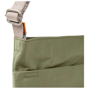 Roka Kennington B Medium Recycled Nylon Crossbody Bag - Gräslöksgrön