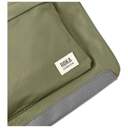 Roka Kennington B Medium Recycled Nylon Crossbody Bag - Gräslöksgrön