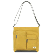 Roka Kennington M Medium Recycled Nylon Crossbody Bag - Corn Yellow