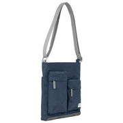 Roka Kennington M Medium Recycled Nylon Crossbody Bag - Midnight Navy