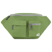 Roka Oval M XL Recycled Nylon Sling Bag - Avocado Green