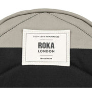 Roka Paddington B Creative Waste Two Tone Recycled Canvas Crossbody Bag - Ash Black/Coriander Grey