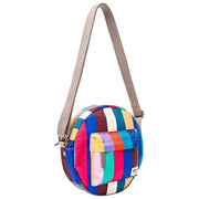 Roka Paddington B Recycled Canvas Crossbody-väska - Wide Stripe Multi-colour