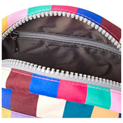 Roka Paddington B Recycled Canvas Crossbody-väska - Wide Stripe Multi-colour
