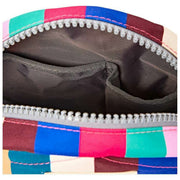 Roka Paddington B Recycled Canvas Crossbody-väska - Wide Stripe Multi-colour
