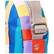 Roka Paddington B Recycled Canvas Crossbody-väska - Wide Stripe Multi-colour