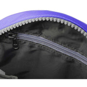 Roka Paddington B Small Sustainable Nylon Crossbody Bag - Simple Purple