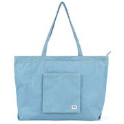 Roka Portobello N Large Tote Bag - Light Wash Denim Blue