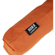 Roka Waterloo Recycled Nylon Umbrella - Burnt Orange/Black