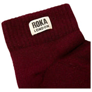 Roka Wembley Ankelstrumpor - Plommon Burgund