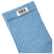 Roka Windsor Solid Crew Socks - Airforce Blue