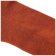Roka Windsor Solid Crew Socks - Bran Brown