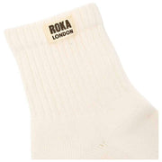 Roka Windsor Solid Crew Socks - Marshmallow White
