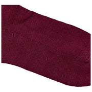 Roka Windsor Solid Crew Socks - Plommon Burgundy
