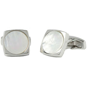 Simon Carter Largo Mother Of Pearl Cufflinks - Pearl