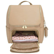 Stackers Baby Change Backpack - Camel Tan