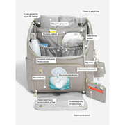 Stackers Baby Change Backpack - Taupe