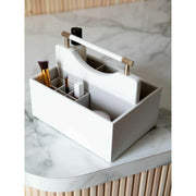 Stackers Classic Cosmetic Organizer - White Pebble
