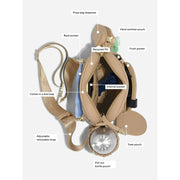 Stackers Dog Walking Bag - Camel Tan