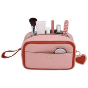 Stackers Heart Cosmetic Bag - Rosa/Röd