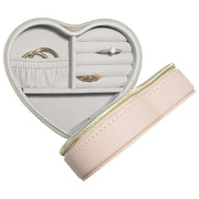 Stackers Heart Travel Smyckeskrin - Blush Raffia