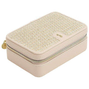 Stackers Lyx Resesmyckeskrin - Blush Raffia