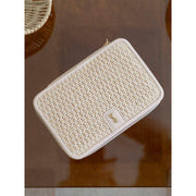 Stackers Lyx Resesmyckeskrin - Blush Raffia