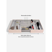 Stackers Makeup In-Drawer Organizer - Blush Pink