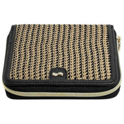 Stackers Square Smyckesrulle - Svart Raffia