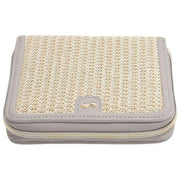 Stackers Square Smyckesrulle - Taupe Raffia