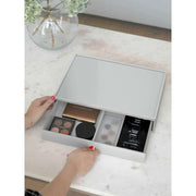 Stackers Supersize Drawer Makeup Organizer - Pebble Grey