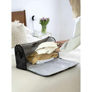 Stackers Weekend Garment Bag - Svart Saffiano